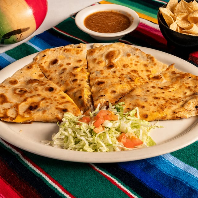 Stuffed Quesadilla.